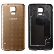 Galinis dangtelis Samsung Galaxy S5 Mini G800 Auksinis HQ