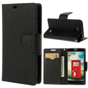 Atverčiamas dėklas LG G2 Mini D620 "Fancy Diary" Juodas