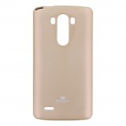 Dėklas LG G3 D855 "Jelly Case" Auksinis