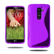 Guminis dėklas LG G2 Mini D620 Violetinis