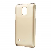 Dėklas Samsung Galaxy Note 4 N910 "Jelly Case" Auksinis